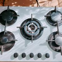 piano cottura 5 fuochi in vetro CANDY