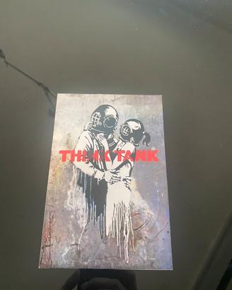 Cartolina Blur Banksy Think Tank 05 05 2003
