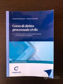 Corso di diritto processuale civile