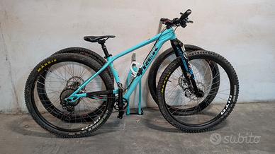 Trek stache 5 con doppie ruote forche in carbonio