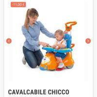 chicco cavalcabile  3in1