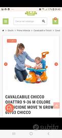 chicco cavalcabile  3in1
