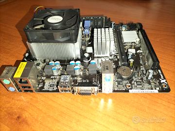 Schema madre + cpu + ram