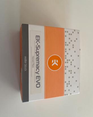 Ek water block cpu