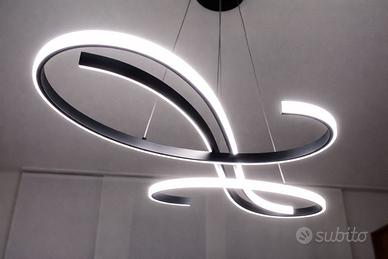 Lampada LED Note Musicali 45W Dimmerabile 100cm