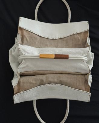 Fendi borsa spalla pelle vitello
