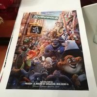 locandina originale film ZOOTROPOLIS 