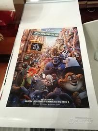 locandina originale film ZOOTROPOLIS 