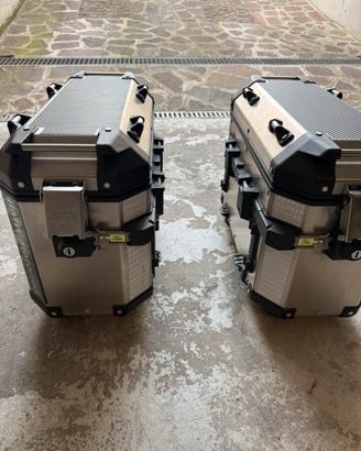 Tris valigie alluminio GIVI Trekker Outback