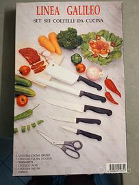 Set di sei Coltelli Linea Galileo 