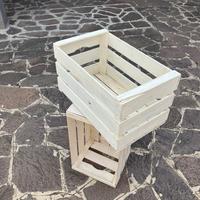 Cassette in legno per arredo da esterno