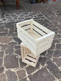 Cassette in legno per arredo da esterno