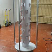 Torre idroponica domestica con luci LED - 36 posti