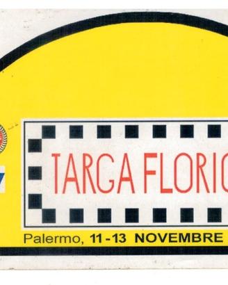 AUTOMOBILISMO ADESIV0 CM. 18x9 rally TARGA FLORIO