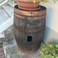 Botte arredamento di aceto grande in legno