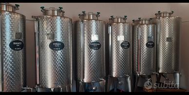 Silos in acciaio inox 500 e 1000 litri – NON per u