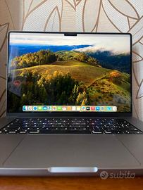 MacBook Pro 14" M1 Max 32GB 1TB-Usato Aziendale