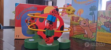 Gioco in legno mister baby 