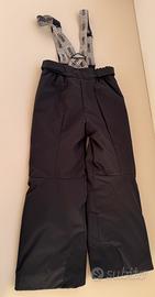 Pantaloni da sci Colmar neri 8 anni
