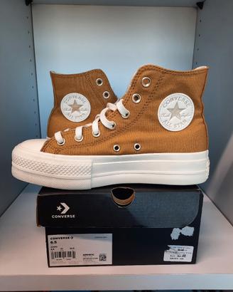 converse all star platform honey 37