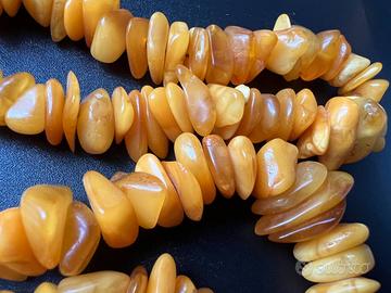 Perle di ambra naturale 45 grammi