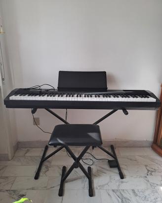 Piano digitale Casio CDP-120BK + sgabello + pedale