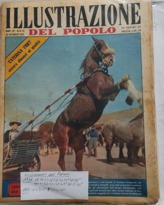 Illustrazione del Popolo 1951/52 lotto di 26 numer