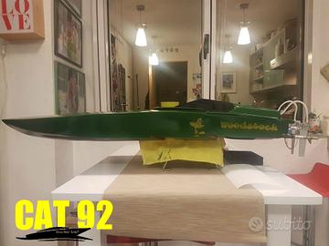36" wood rc catamaran kit .SEACLEAR BOAT CAT92