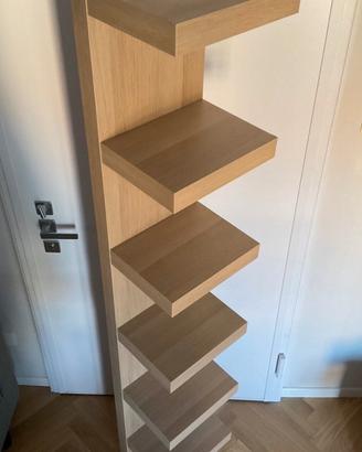 Libreria scaffale Lack IKEA effetto rovere