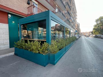 Dehors attrezzatura ristorante pizzeria 