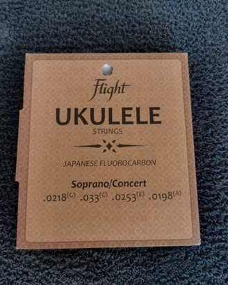 Corde per ukulele Fluorocarburo