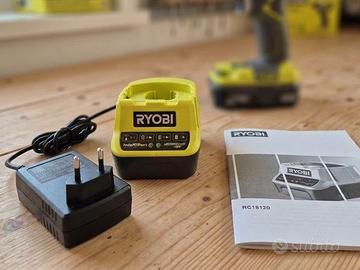 Caricabatterie originale Ryobi RC18120 18V Lithium