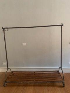 appendiabiti vintage per carichi pesanti