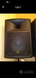 impianto Audio XXL 840W + Mixer + 2 Microfoni 