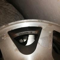 4 cerchi in lega Lancia K con bulloni