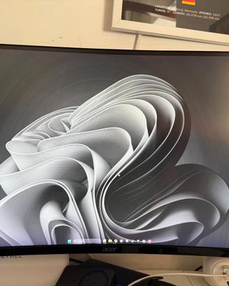 Monitor acer 2K 27" ED270UP