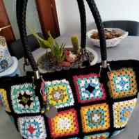 borsa lavorata crochet