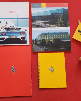 Ferrari 4 Taccuini Bloc-Notes Vintage 360 Modena