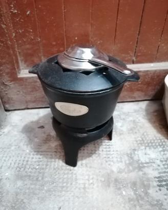 Pentola in ghisa per fonduta