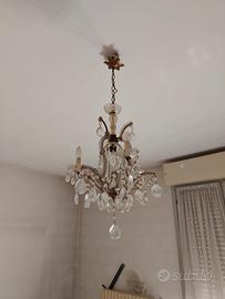 lampadario in vetro/cristallo