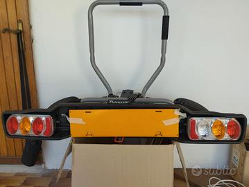 Porta biciclette da auto  con gancio di traino 