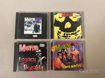 Collezione 4 CD Misfits originali
