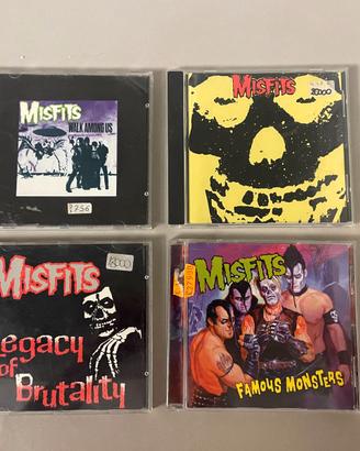 Collezione 4 CD Misfits originali