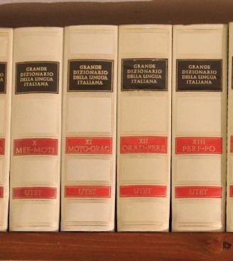 Grande dizionario della lingua Italiana UTET