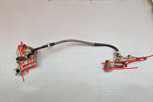 TUBO POSTERIORE KAWASAKI KX 250 1990 1991 KX250