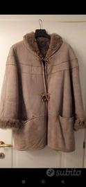 Cappotto in montone shearling