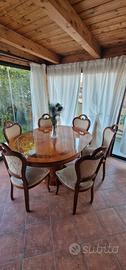 Sala da pranzo tavolo e sedie