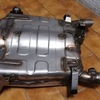Scarico completo di fiancate nere Suzuki GSR 600