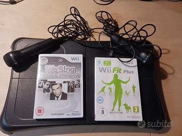 Balance Board WII e WII U + Giochi + Microfoni