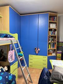 Cameretta completa RAGAZZO/A Come nuova - Armadio